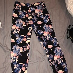Forever 21 Floral Trouser